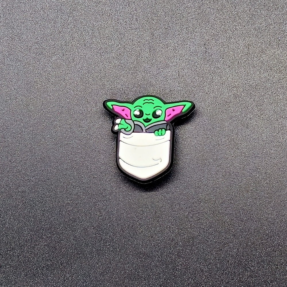 (5/$15) Disney Grogu Croc Charm